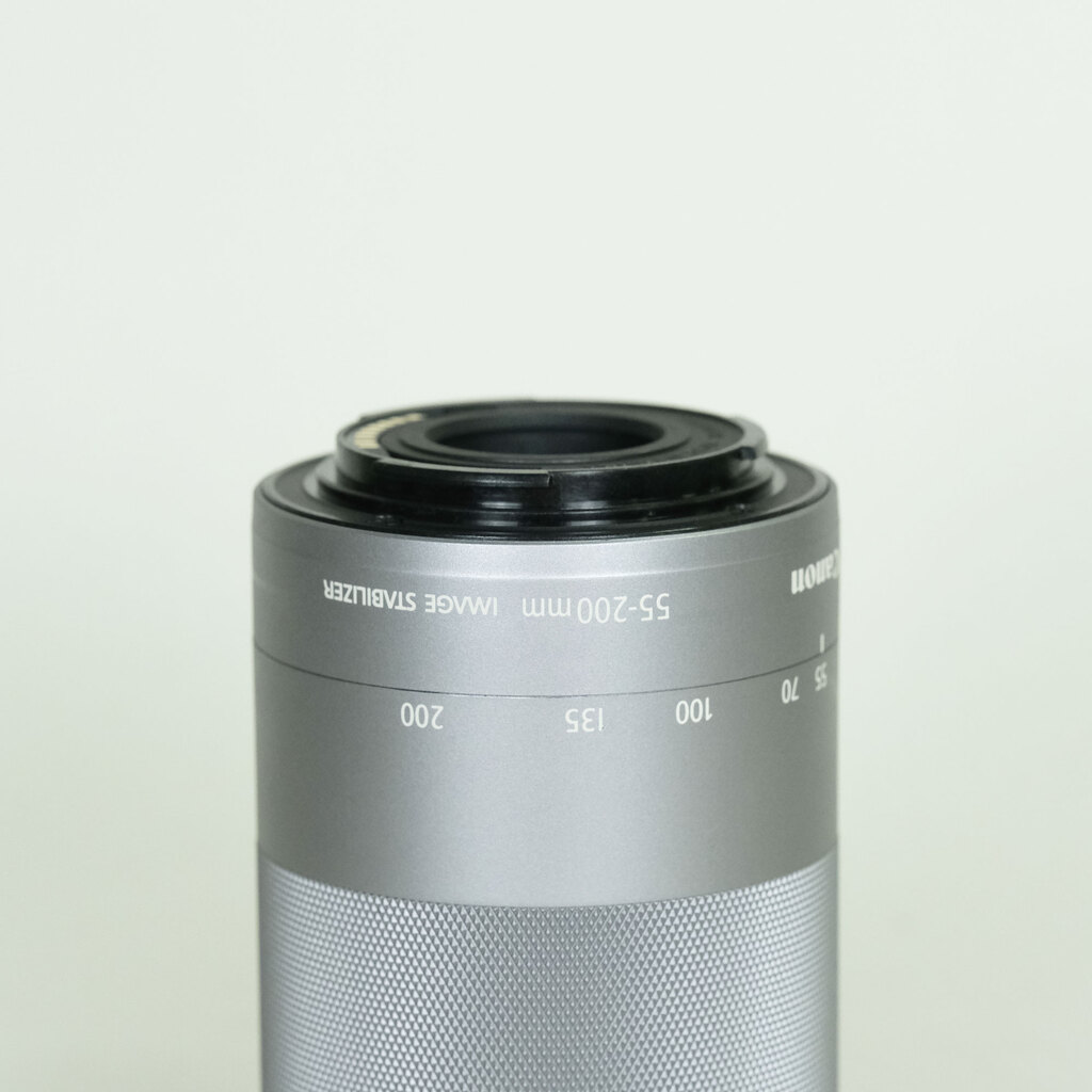 Canon EF-M55-200mm F4.5-6.3 IS STM シルバー