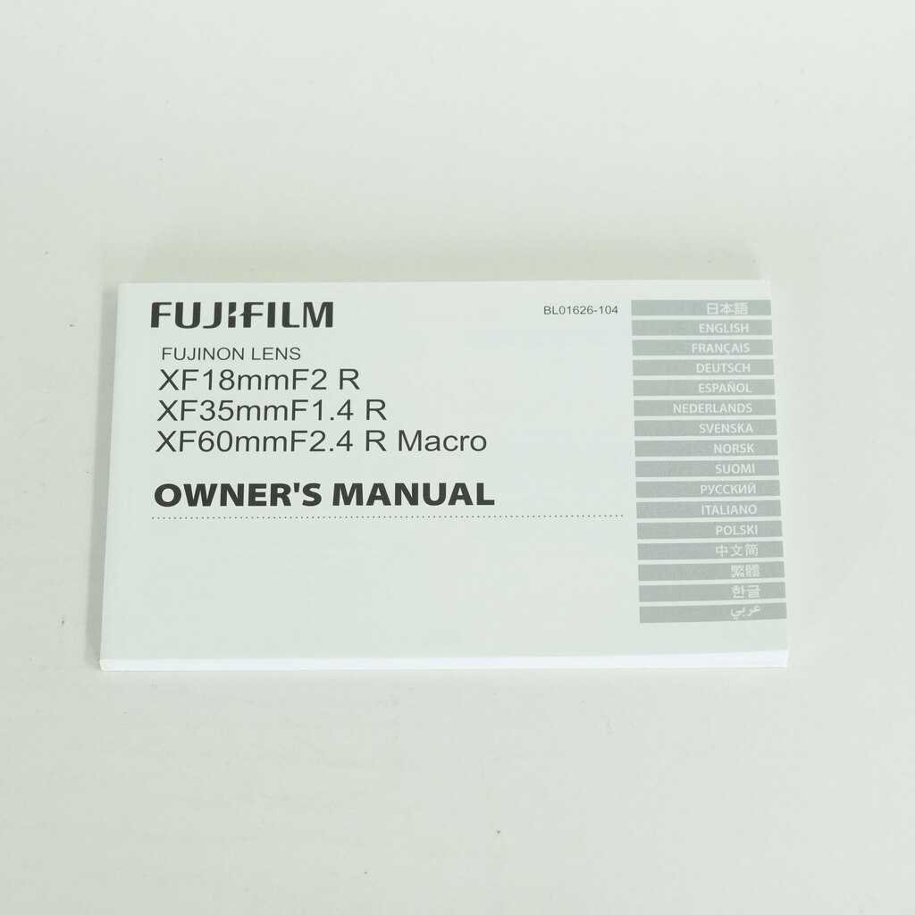 FUJIFILM XF35mmF1.4 R