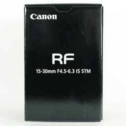 Canon RF15-30mm F4.5-6.3 IS STM