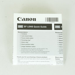 Canon EF50mm F1.2L USM