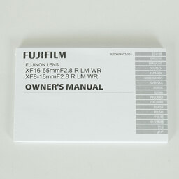 FUJIFILM XF16-55mmF2.8 R LM WR
