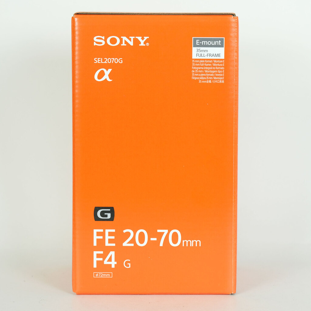 SONY FE 20-70mm F4 G SEL2070G