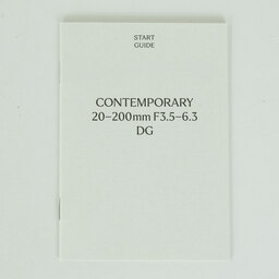 SIGMA 20-200mm F3.5-6.3 DG｜Contemporary [ソニーE用]