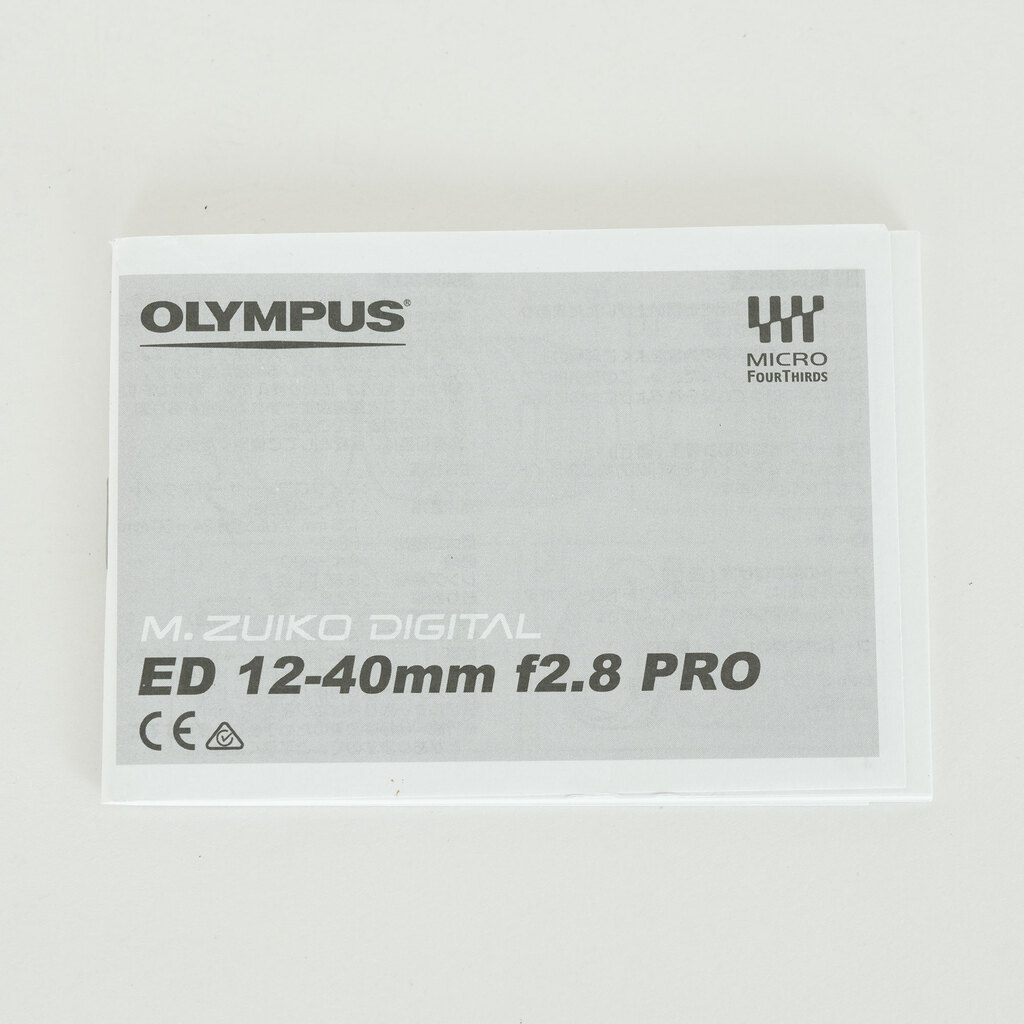 OLYMPUS M.ZUIKO DIGITAL ED 12-40mm F2.8 PRO