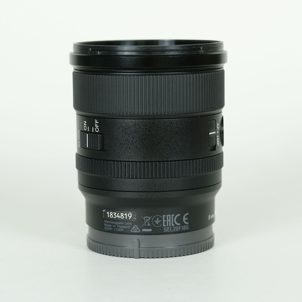 SONY FE 20mm F1.8 G SEL20F18G