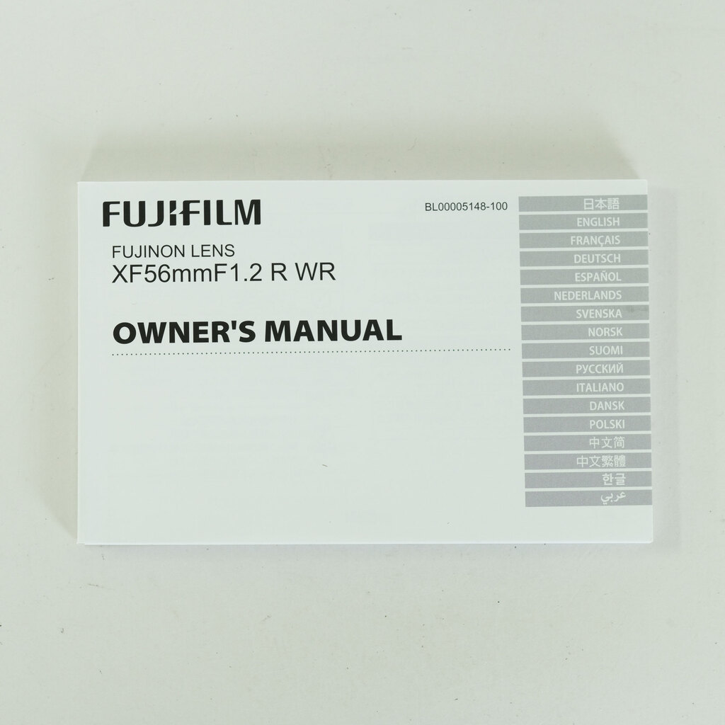 FUJIFILM XF56mmF1.2 R WR