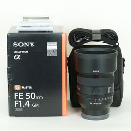 SONY FE 50mm F1.4 GM SEL50F14GM
