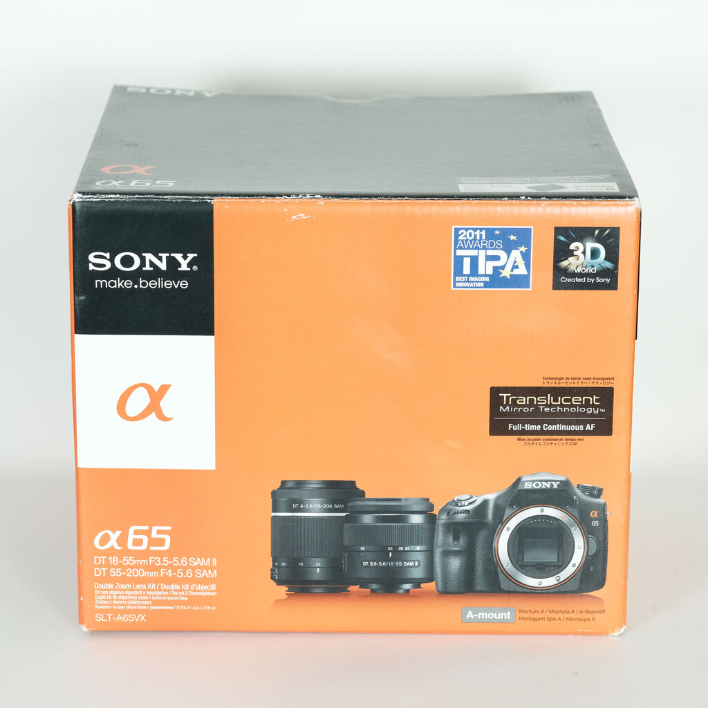 SONY α65 デジタル一眼レフカメラ ボディ・レンズ3本セット SONY α65 デジタル一眼レフカメラ ボディ・レンズ3本セット Yahoo