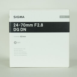 SIGMA 24-70mm F2.8 DG DN｜Art [ソニーE用]
