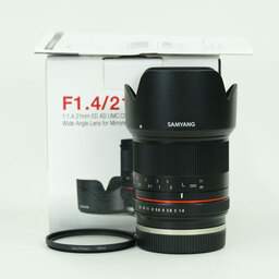 SAMYANG 21mm F1.4 ED AS UMC CS (ソニーE用) ブラック SAMYANG 21mm F1.4 ED AS UMC CS (ソニーE用) ブラック