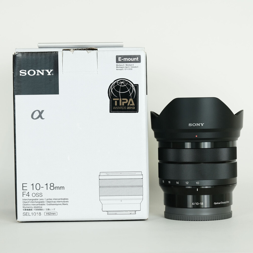 SONY E 10-18mm F4 OSS SEL1018