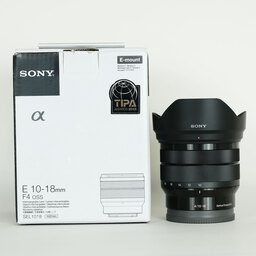 SONY E 10-18mm F4 OSS SEL1018
