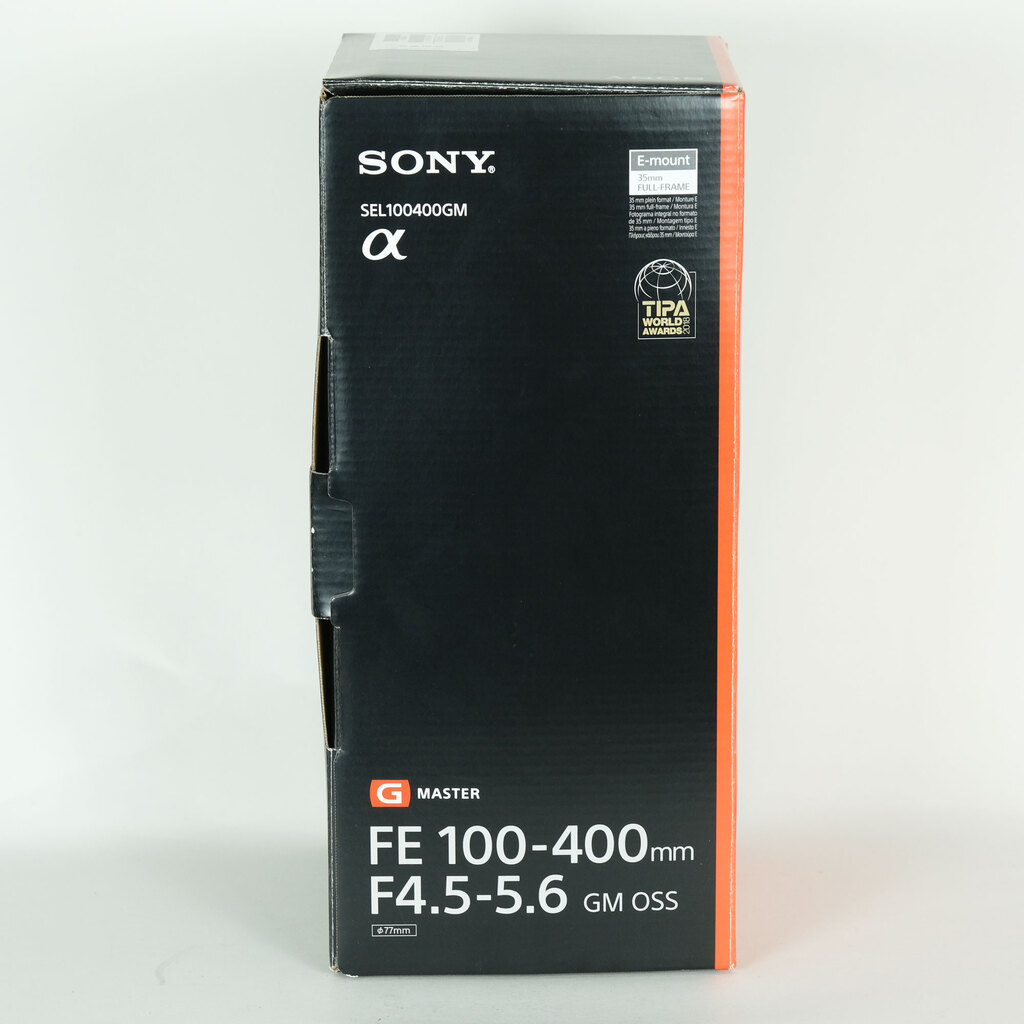 SONY FE 100-400mm F4.5-5.6 GM OSS SEL100400GM