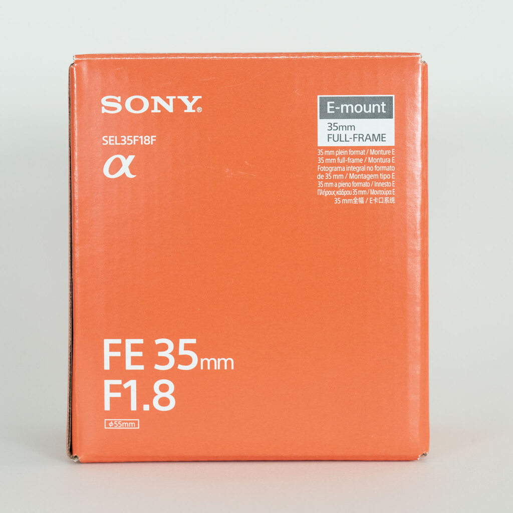 SONY FE 35mm F1.8 SEL35F18F
