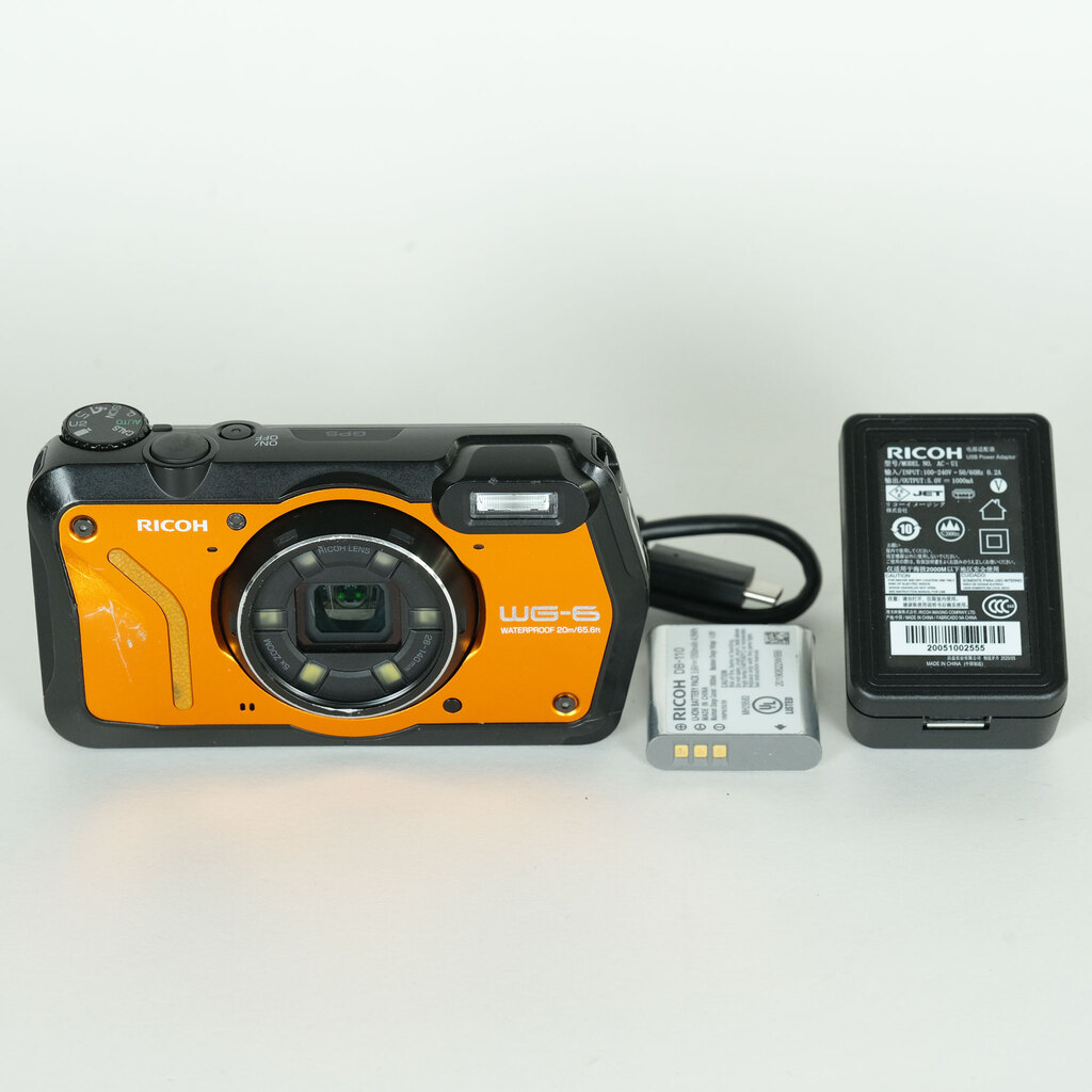 RICOH WG-6 オレンジ