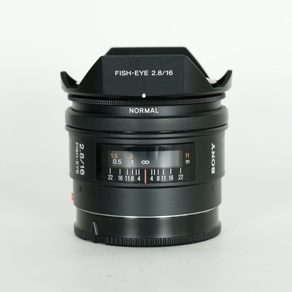 SONY 16mm F2.8 Fisheye SAL16F28