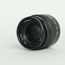七工匠 7Artisans 35mm F0.95 (フジフイルムX用) ブラック