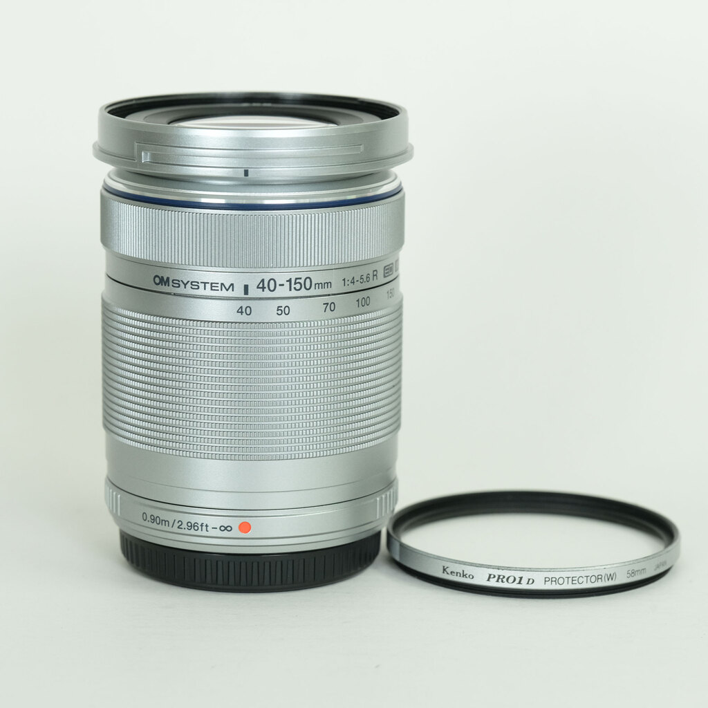 OM SYSTEM M.ZUIKO DIGITAL ED 40-150mm F4.0-5.6 R シルバー