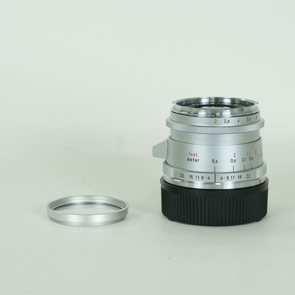 コシナ フォクトレンダー ULTRON Vintage Line 28mm F2 Aspherical Type II VM シルバー