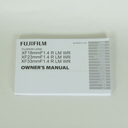 FUJIFILM XF23mmF1.4 R LM WR