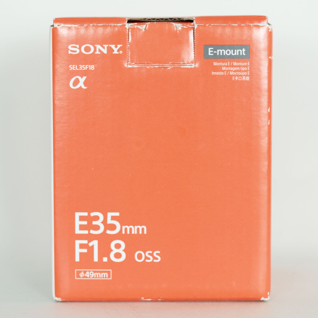 SONY E 35mm F1.8 OSS SEL35F18 SONY E 35mm F1.8 OSS SEL35F18