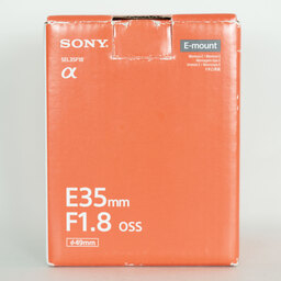 SONY E 35mm F1.8 OSS SEL35F18 SONY E 35mm F1.8 OSS SEL35F18