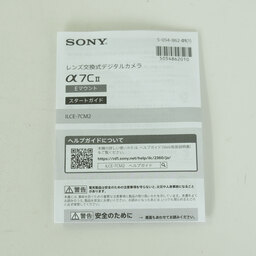 SONY α7C II(ILCE-7CM2) SONY α7C II(ILCE-7CM2)