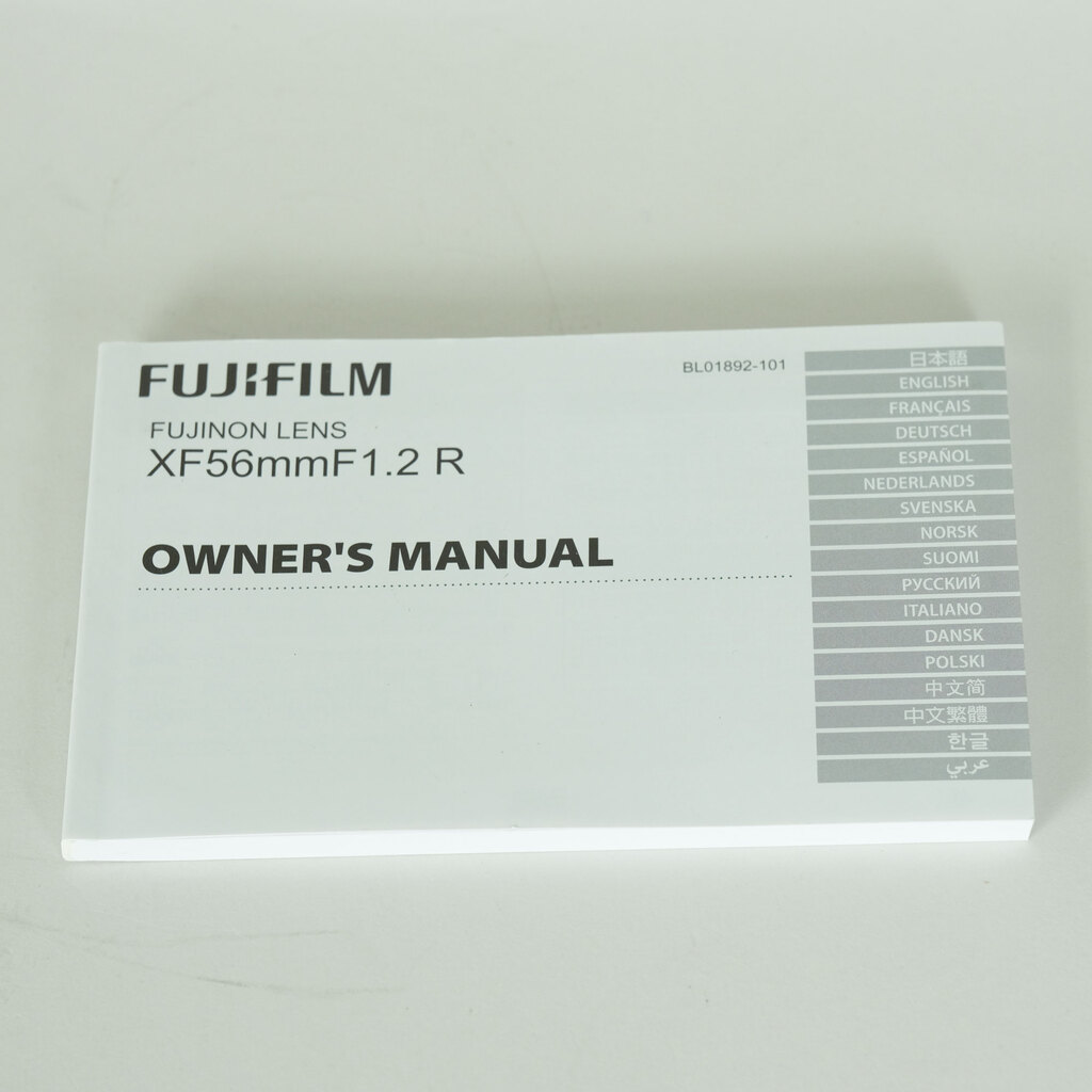 FUJIFILM XF56mmF1.2 R