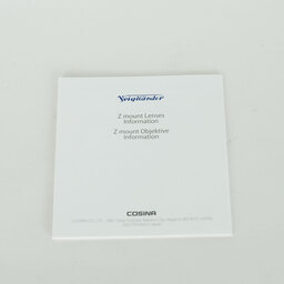 Voigtlander NOKTON 40mm F1.2 Aspherical（ニコンZ用）