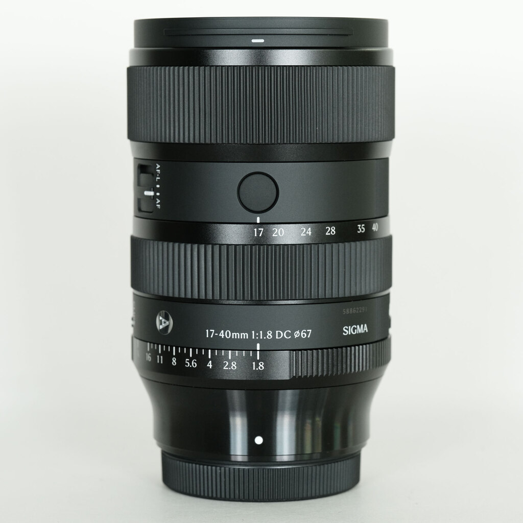 (ほぼ新品) SIGMA ART 17-40mm F1.8 DC Xマウント 新品)SIGMA (シグマ) Art 17-40mm F1.8 DC（フジフイルムX用）（商品ID