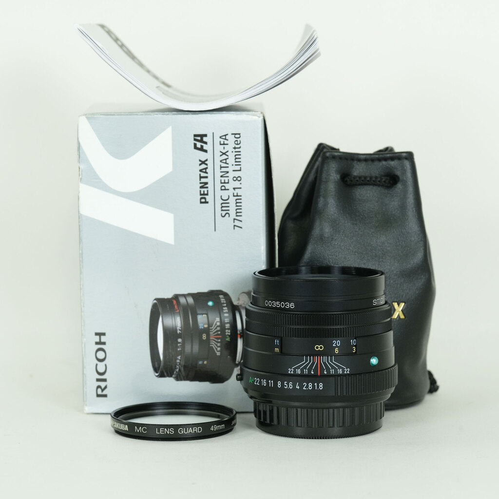 PENTAX FA77mm F1.8 Limited ブラック PENTAX FA77mm F1.8 Limited ブラック