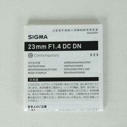 SIGMA 23mm F1.4 DC DN｜Contemporary [ソニーE用]