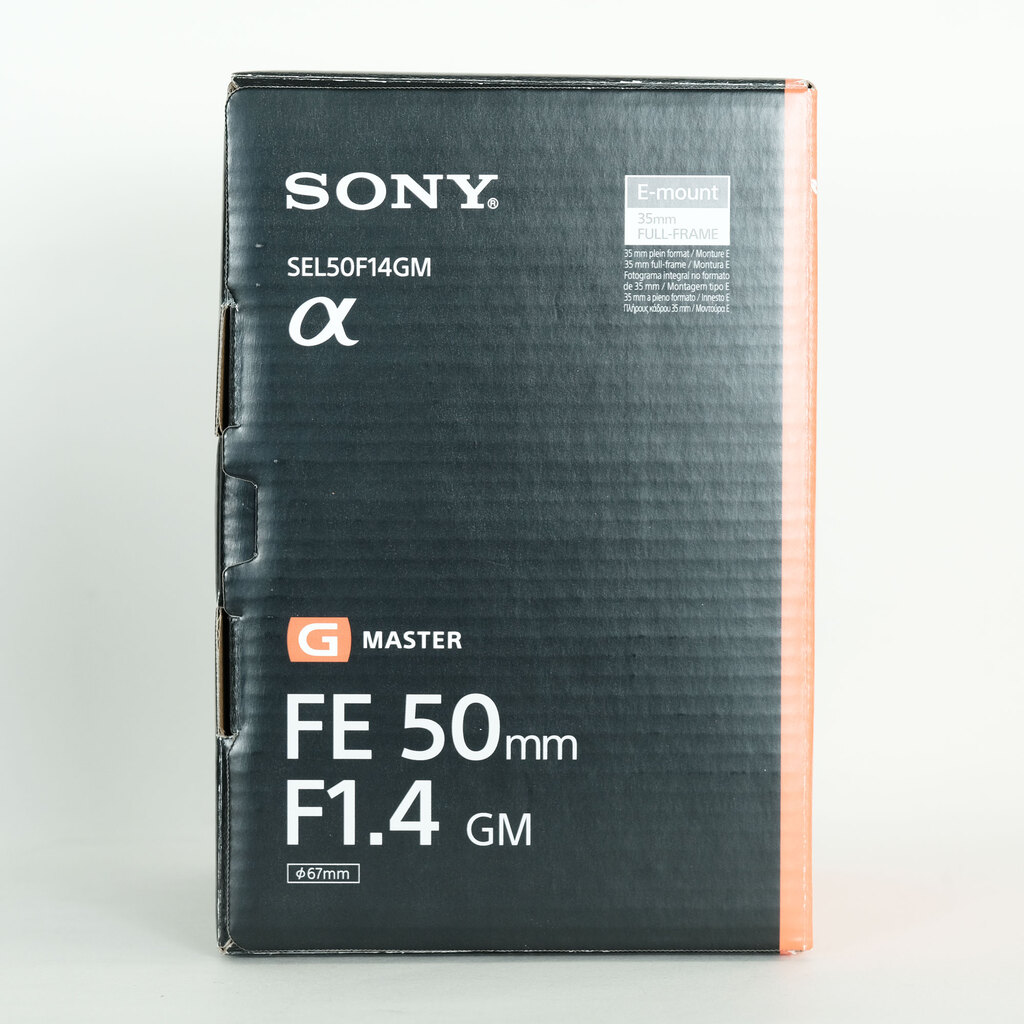 SONY FE 50mm F1.4 GM SEL50F14GM