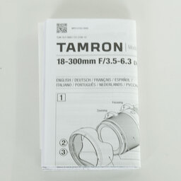 TAMRON 18-300mm F/3.5-6.3 Di III-A VC VXD (Model B061) [フジフイルムX用]
