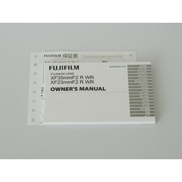 FUJIFILM XF23mmF2 R WR