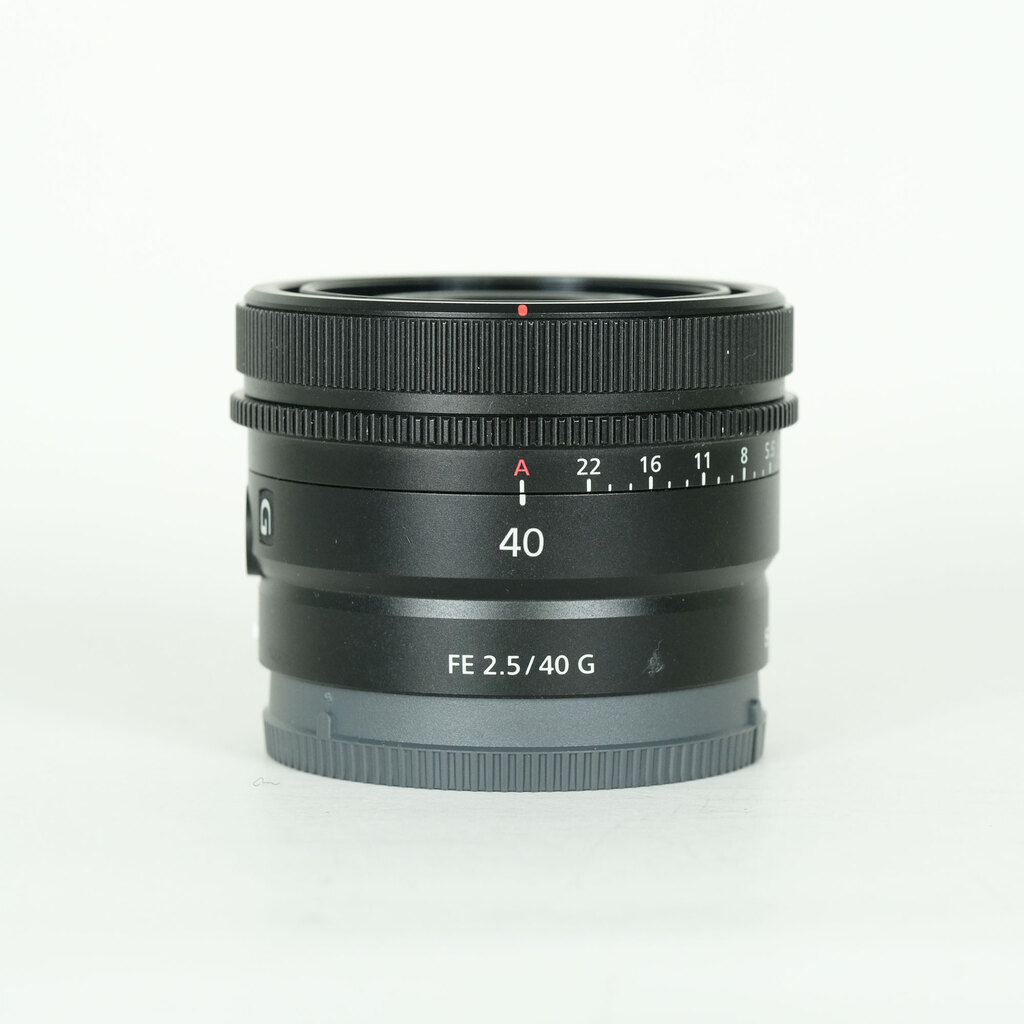 【極美品】SONY FE 40mm F2.5 G SEL40F25G FE 40mm F2.5 G SEL40F25G 中古価格比較 - 価格.com