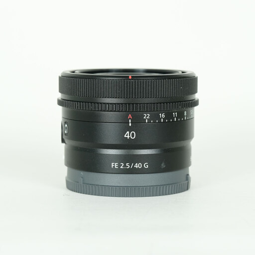 SONY FE 40mm F2.5 G SEL40F25G レビュー｜小型軽量でも描写妥協なしの