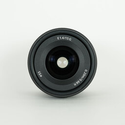 SONY E 15mm F1.4 G SEL15F14G