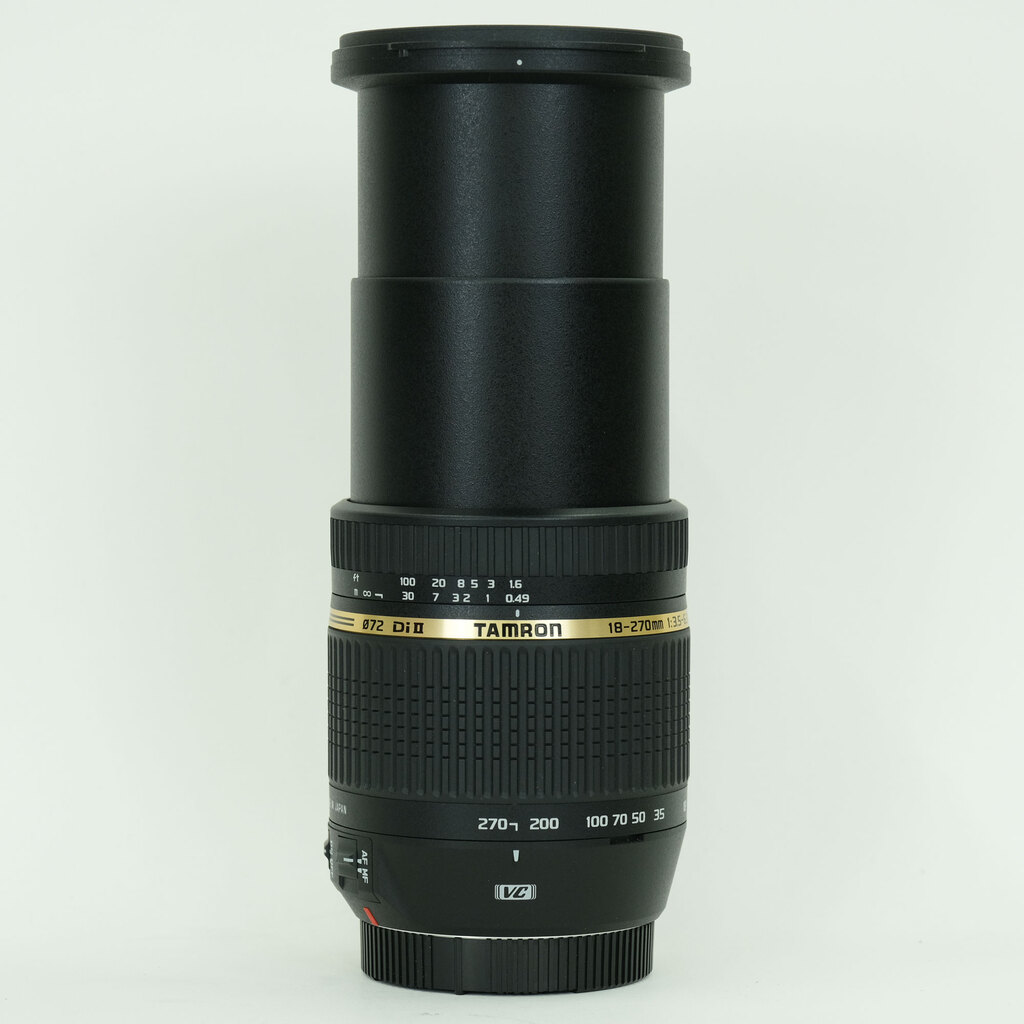 TAMRON AF18-270mm F3.5-6.3 DiII VC MACRO/B003E(キヤノンEF用) TAMRON AF18-270mm F3.5-6.3 DiII VC MACRO/B003E(キヤノンEF用)