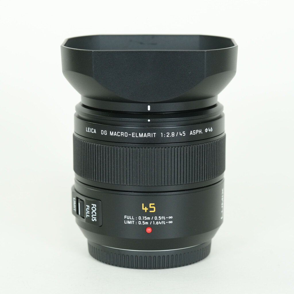 Panasonic LEICA DG MACRO-ELMARIT 45mm F2.8 ASPH. MEGA O.I.S.