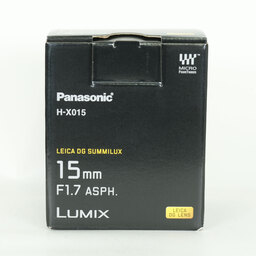 Panasonic LEICA DG SUMMILUX 15mm F1.7 ASPH.