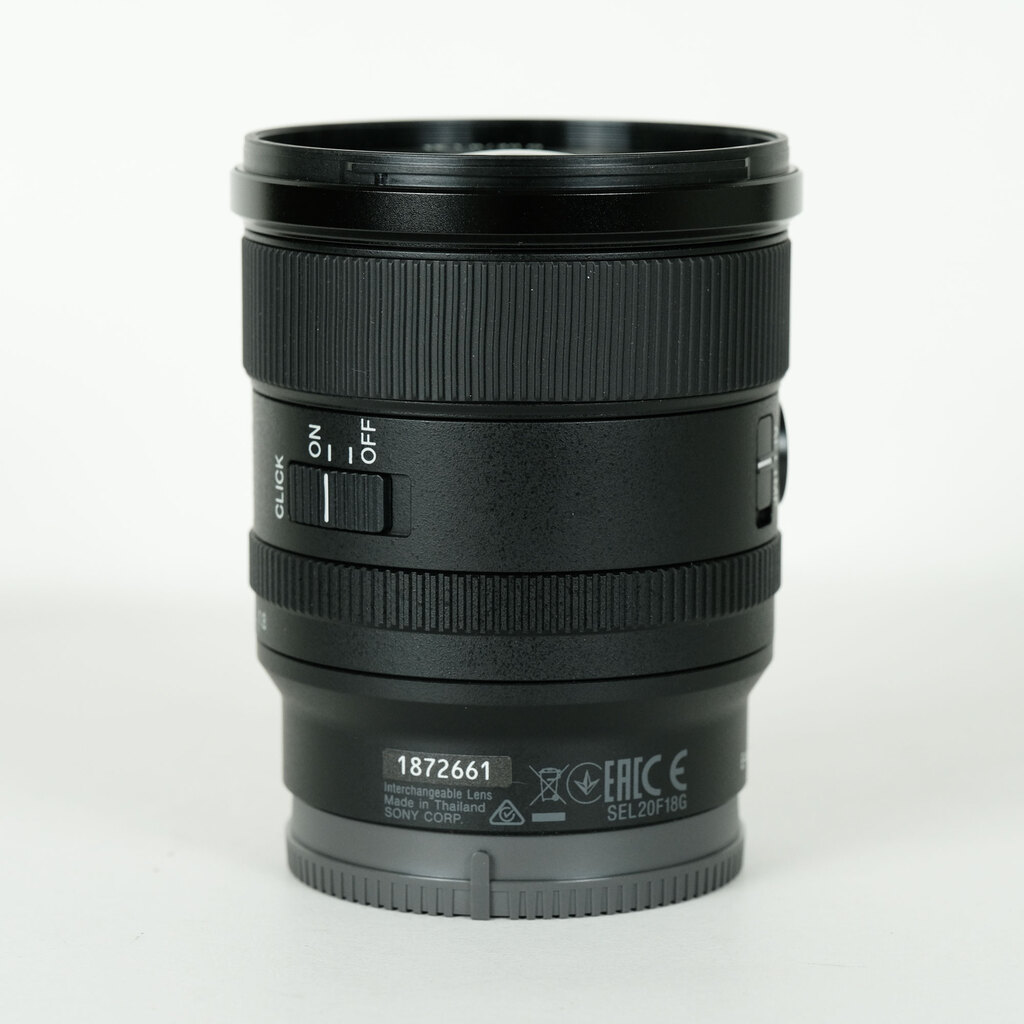 SONY FE 20mm F1.8 G SEL20F18G