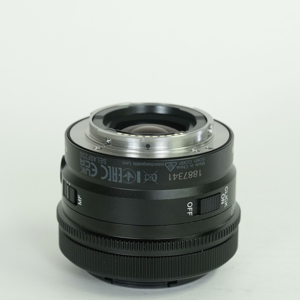 SONY FE 40mm F2.5 G SEL40F25G