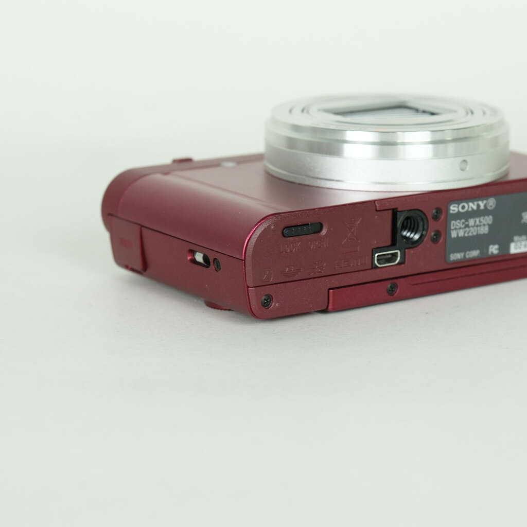SONY Cyber-shot DSC-WX500 レッド