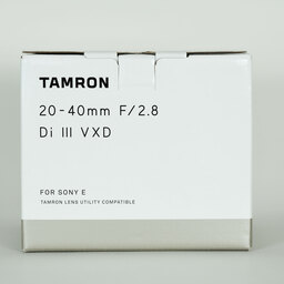 TAMRON 20-40mm F/2.8 Di III VXD(Model A062) [ソニーE用]