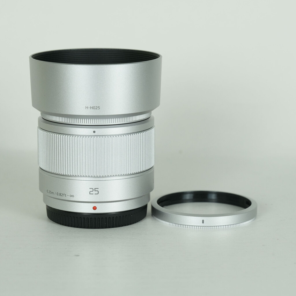 Panasonic LUMIX G 25mm F1.7 ASPH. [�V���o�[]