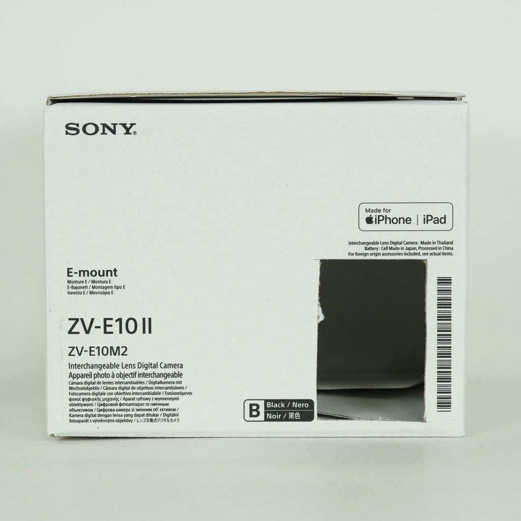SONY VLOGCAM ZV-E10 II（ZV-E10M2）