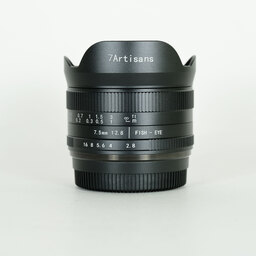 七工匠 7Artisans 7.5mm F2.8 Fish-eye II (フジフイルムX用) ブラック