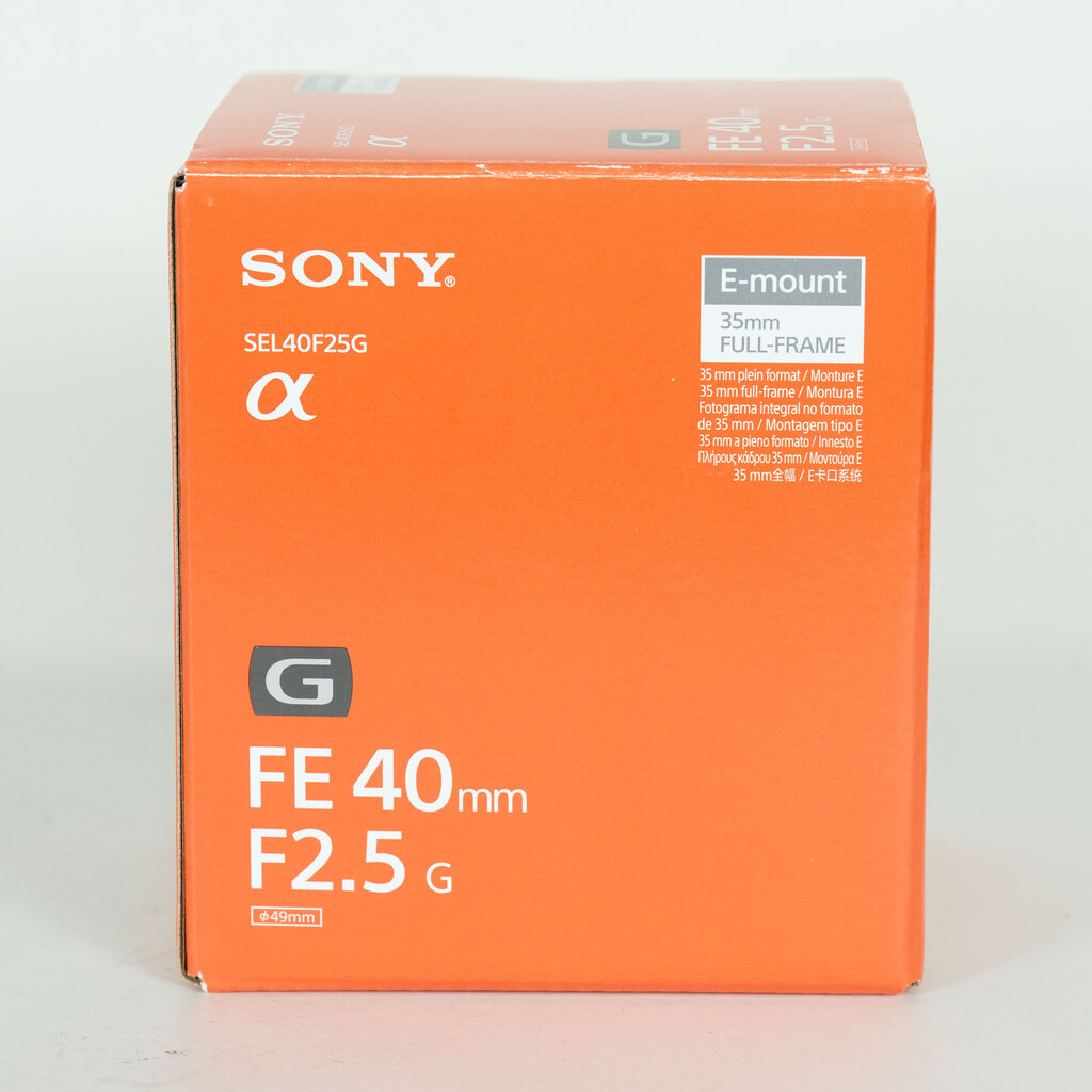 SONY FE 40mm F2.5 G SEL40F25Gの出品 | ONE SCENE（ワンシーン）
