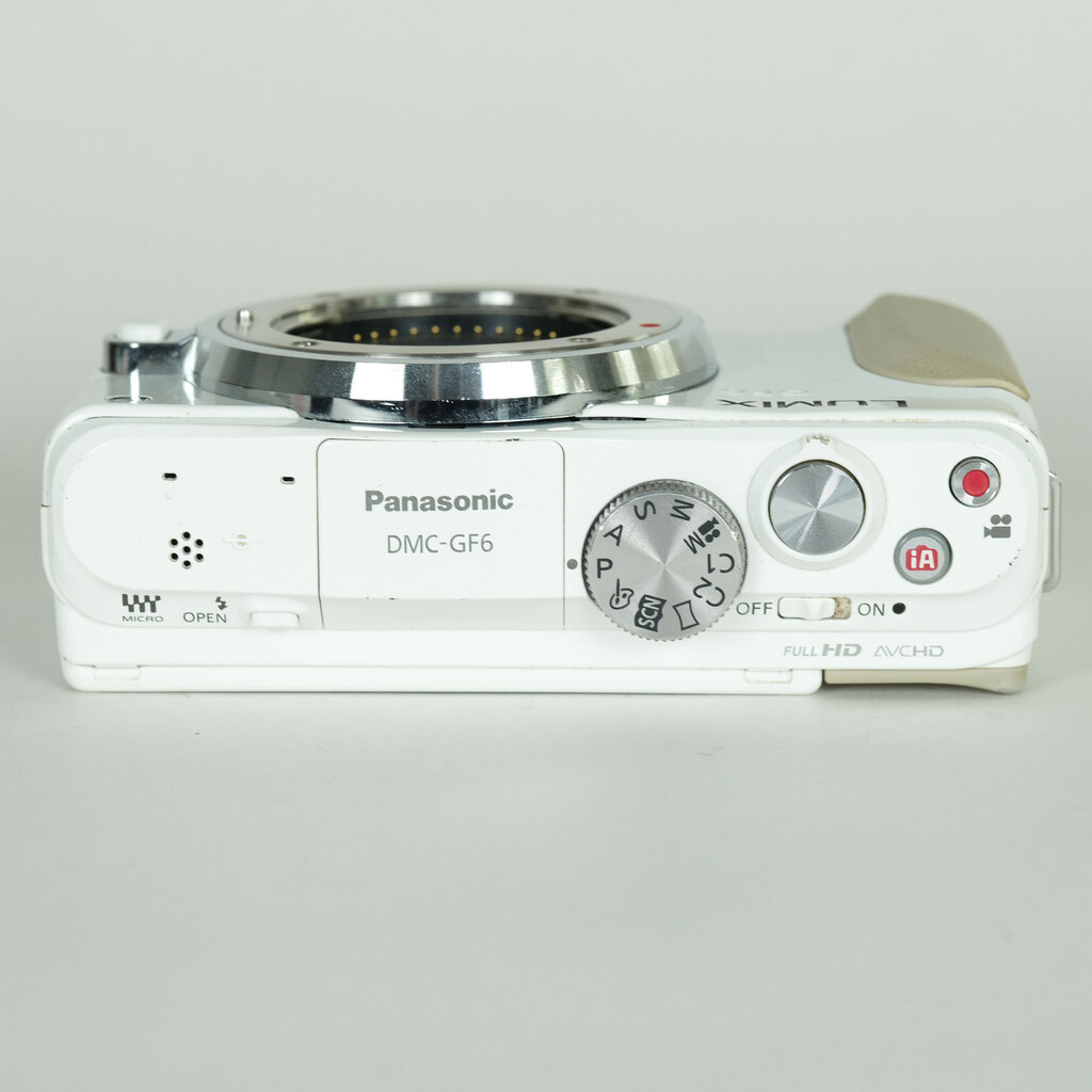 Panasonic LUMIX DMC-GF6-W ボディ ホワイト